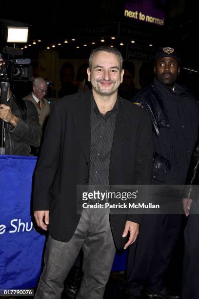 Joe DiPietro attends LA BETE Opening Night and Gala at Music Box Theatre and Gotham Hall on October 14, 2010 in New York City.