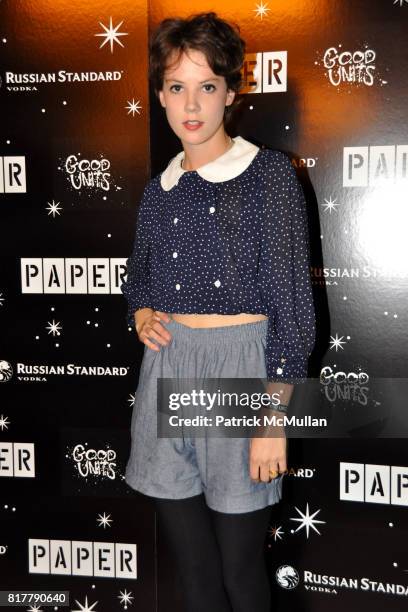 Lady Alice St. Clair-Erskine attends PAPER Magazine and Russian Standard Vodka present the Sixth Annual Nightlife Awards at Good Units on October 14,...