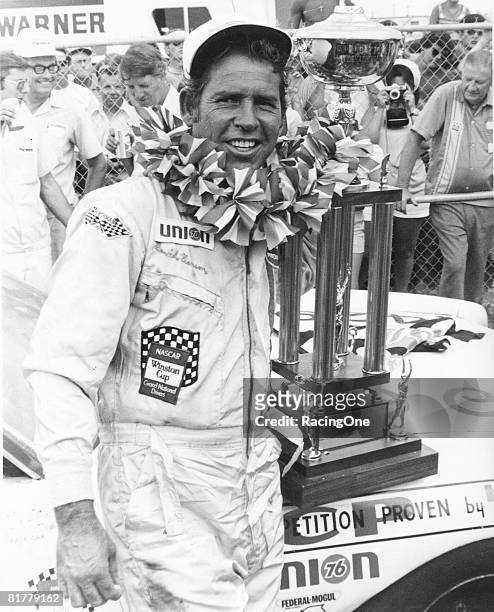 David Pearson put the Wood Bros. '71 Mercury into victory lane in the 1973 Firecracker 400, despite Chevrolet being the favored manufacturer for the...