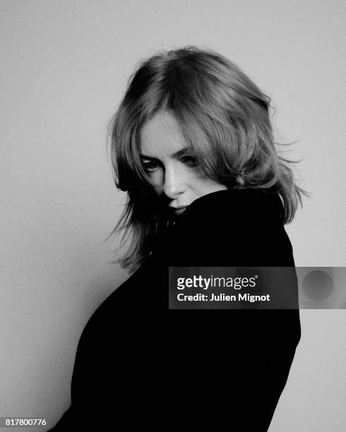 British musician Alison Goldfrapp is photographed for Liberation, on February 10, 2017 in Paris, France.