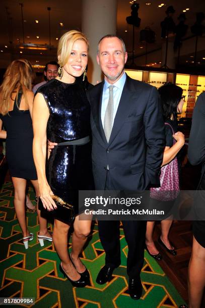 Mary Alice Stephenson and Edward Menicheschi attend Mark Lee celebrates TOD'S Diego Della Valle recipient of the Fashion Group International Brand...