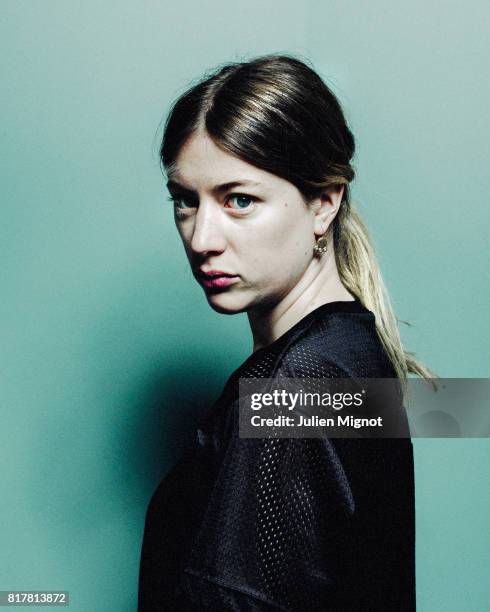 Actress Sigrid Bouaziz is photographed for Grazia France Magazine, on April 22, 2016 in Paris, France.