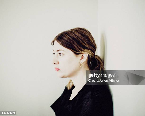 Actress Sigrid Bouaziz is photographed for Grazia France Magazine, on April 22, 2016 in Paris, France.