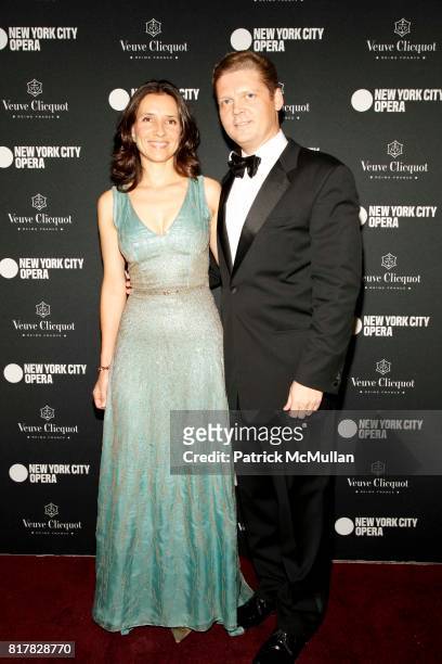Princess Alexandra of Greece and Robert Meya attend New York City Opera's Fall Gala 2010 at Lincoln Center on October 28th, 2010 in New York City.