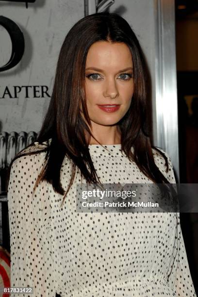 Gina Holden attends SAW 3D Special LA Screening at The Mann's Chinese 6 on October 27, 2010 in Hollywood, California.