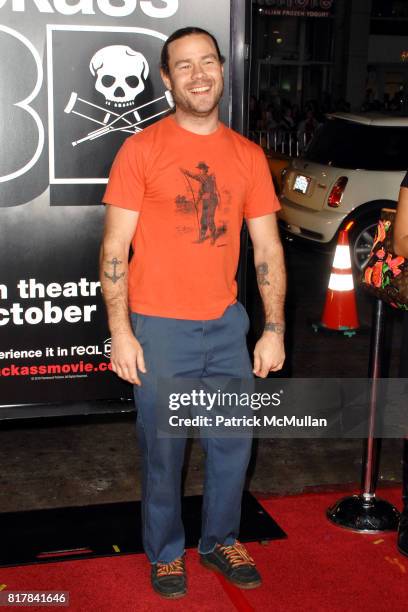 Chris Pontius attends "Jackass 3D" Premiere at Mann’s Chinese Theater on October 13, 2010 in Hollywood, California.