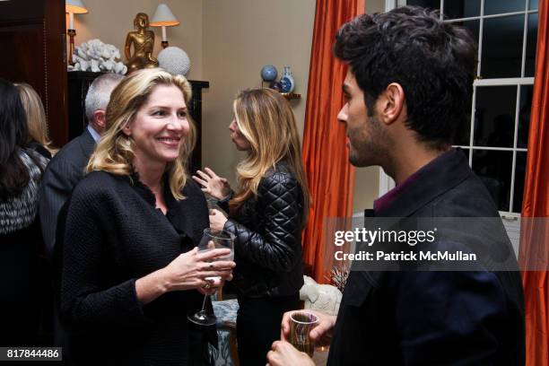 Hampton Luzak and Joey Maalouf attend Ashley McDermott and Bridget Gless Keller Host a Cocktail Party Celebrating Mary McDonald at Private Residence...