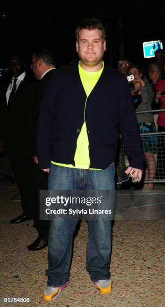 James Corden attends the 'Mamma Mia!' World Premiere after party on June 30, 2008 in London, England.