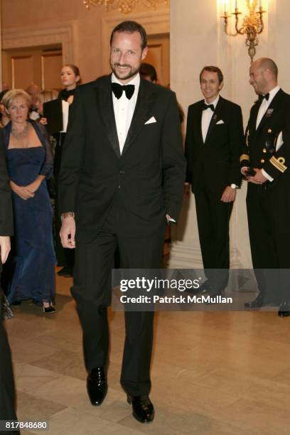 Royal Highness Crown Prince Haakon attends The American-Scandinavian Foundation Gala Dinner Dance at The Plaza Hotel on October 29, 2010 in New York...