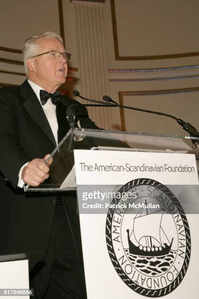 Attends The American-Scandinavian Foundation Gala Dinner Dance at The Plaza Hotel on October 29, 2010 in New York City.