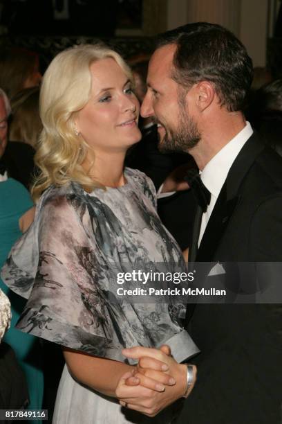 Royal Highness Crown Princess Mette-Marit and Royal Highness Crown Prince Haakon attend The American-Scandinavian Foundation Gala Dinner Dance at The...