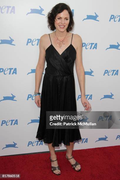 Jorja Fox attends PETAs 30th Anniversary Gala at Paladium on September 25, 2010 in Hollywood, California