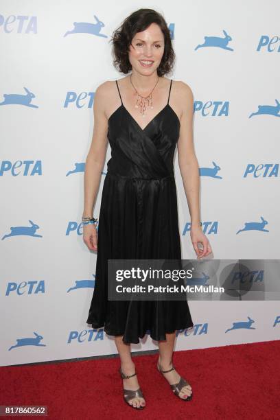 Jorja Fox attends PETAs 30th Anniversary Gala at Paladium on September 25, 2010 in Hollywood, California