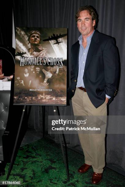 Brad Schaeffer attends INFA Energy Brokers, LLC celebrates the release of BRAD SCHAEFFER's "Hummel's Cross" at Provocateur on September 24, 2010 in...