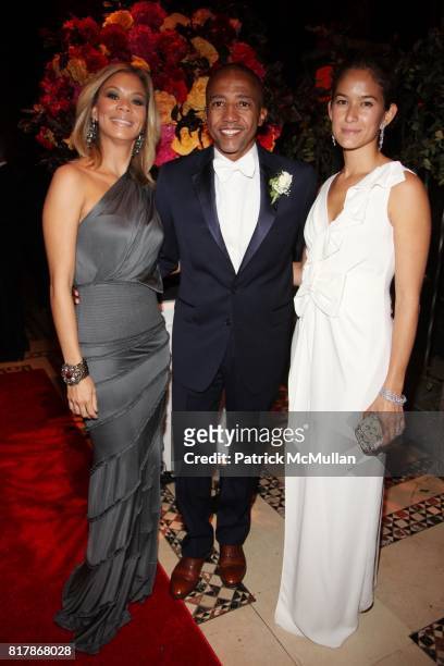 Erika Liles, Kevin Liles and Vanessa Cornell attend 2010 New Yorkers For Children Fall Gala presented by CIRCA at Cipriani 42nd on September 21, 2010...