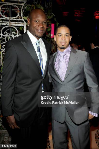 Keith Bulluck and Anthony attend NEW YORKERS FOR CHILDREN 2010 Fall Gala at Cipriani 42nd on September 21, 2010 in New York City.