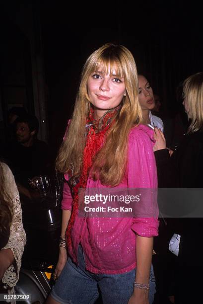 Mischa Barton attends the Interieur Nuit Shop Gallery Opening Party Hosted by Les Prairies de Paris on May 30, 2008 in Paris, France.