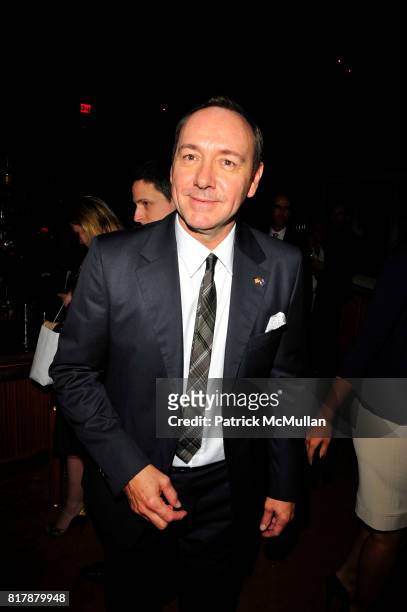Kevin Spacey attends BRAZIL FOUNDATION Gala After-Party at Top of The Standard The Standard Hotel NYC on September 23, 2010 in New York City.