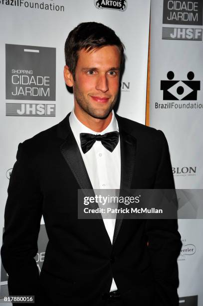 Pedro Andrade attends BRAZIL FOUNDATION Gala After-Party at Top of The Standard The Standard Hotel NYC on September 23, 2010 in New York City.