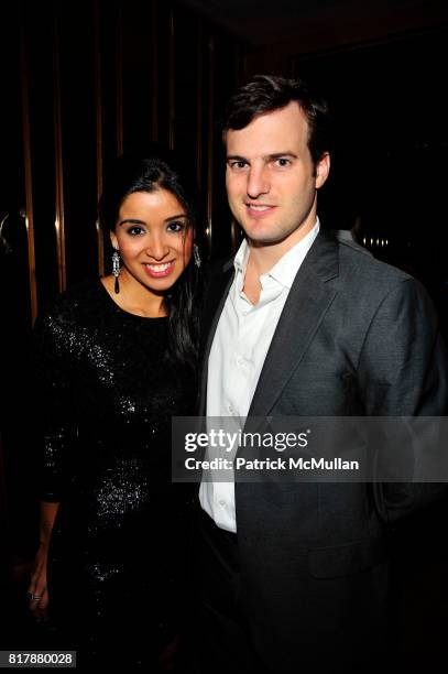 Sana Clegg and Todd Clegg attend BRAZIL FOUNDATION Gala After-Party at Top of The Standard The Standard Hotel NYC on September 23, 2010 in New York...