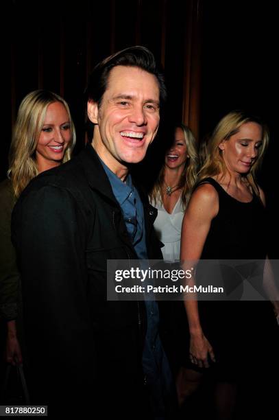 Jim Carrey attends BRAZIL FOUNDATION Gala After-Party at Top of The Standard The Standard Hotel NYC on September 23, 2010 in New York City.