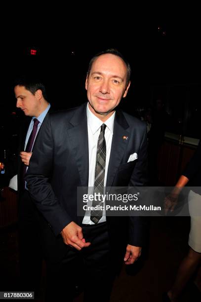 Kevin Spacey attends BRAZIL FOUNDATION Gala After-Party at Top of The Standard The Standard Hotel NYC on September 23, 2010 in New York City.