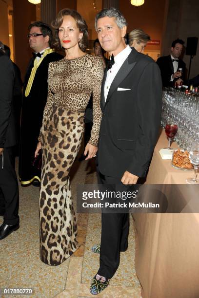 Andrea Dellal, Carlos Souza attend The BRAZIL FOUNDATION's 8th Annual Gala Benefit at The Metropolitan Museum of Art on September 23, 2010 in New...