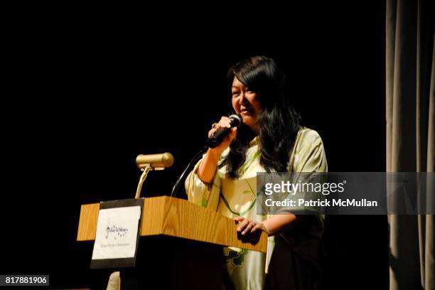 Susan Shin attends "Power Of Muze" Concerts: Integration For Peace at Bohemian National Hall on September 23, 2010 in New York City.