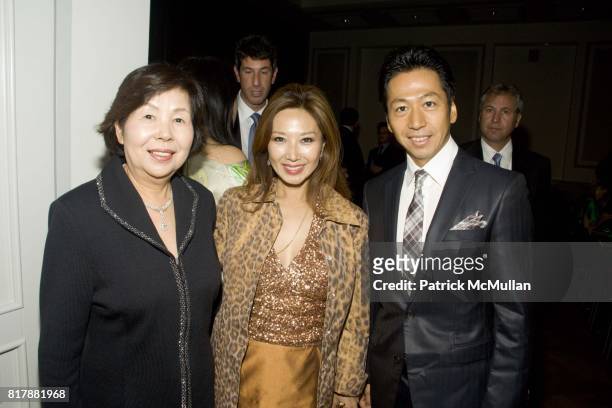 Eiko Nomura, Keiko Aoki and Tomo Nomura attend "Power Of Muze" Concerts: Integration For Peace at Bohemian National Hall on September 23, 2010 in New...