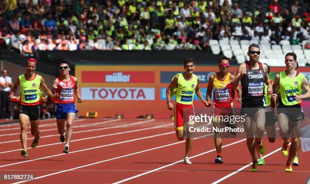 Cristian Valenzuela of China and Guiade Raul Moya and Guida Pedro Garcia Lopez and Jason Joseph Dunkerley of Canada and Jermie Nathaniel Venne in...