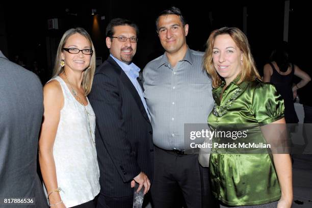 Lori Flynn, Scott Santarella, Joe Defoglio and Kristen Defoglio attend EVERYDAY HEALTH Anniversary Party at Gansevoort Park Avenue South on September...