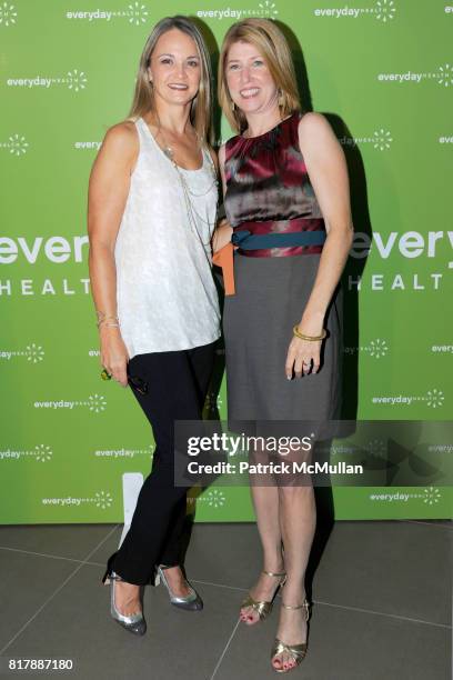 Lori Flynn and Lauren Klein attend EVERYDAY HEALTH Anniversary Party at Gansevoort Park Avenue South on September 23, 2010 in New York City.