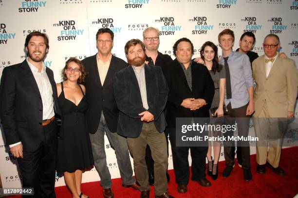 Ben Browning, Anna Boden, Andrew Karpen, Zach Galifianakis, Jim Gaffigan, Andreas Martinez, Emma Roberts, Thomas Mann, Ryan Fleck and James Schamus...