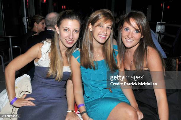 Jackie Marino, Nicole Annunziato and Alexa Knorr attend ASSOCIATION to BENEFIT CHILDREN Junior Committee Fundraiser at Gansevoort Hotel on September...