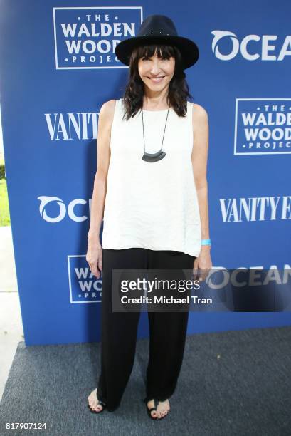 Mary Steenburgen arrives at Oceana and The Walden Woods Project present: Rock Under The Stars With Don Henley and Friends event held at Private...