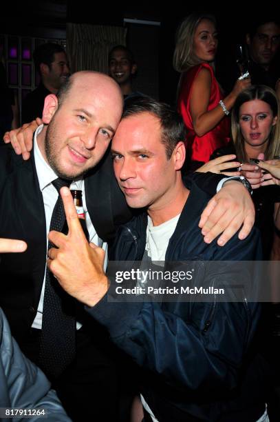 Noah Tepperberg and Paul Sevigny attend LAVO NY Grand Opening at LAVO NYC on September 14, 2010 in New York City.