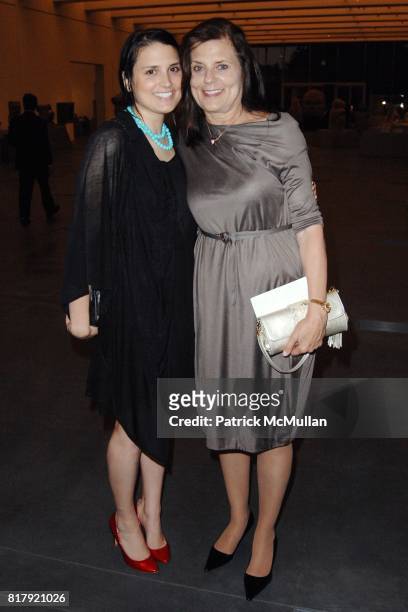 Jessica Fuisz and Lorraine Fuisz attend Fashioning Fashion Private Dinner at the Los Angeles County Museum of Art Sponsored by Van Cleef & Arpels at...