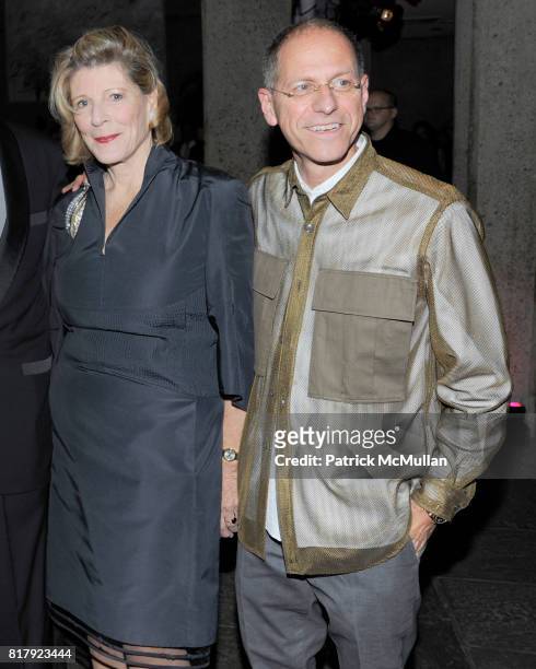 Agnes Gund and Craig Starr attend WHITNEY MUSEUM hosts 90th Birthday celebration for EMILY FISHER LANDAU at The Whitney on September 27th, 2010 in...