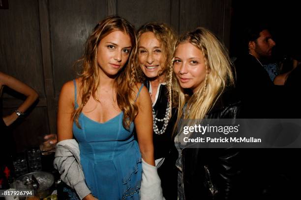 Charlotte Ronson, Ann Dexter Jones and Annabel Dexter Jones attend Charlotte Ronson After Party at Avenue on September 11, 2010 in New York City.