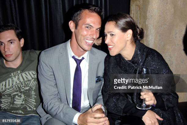 Ari Shapiro and China Forbes attend Pink Martini at the Hollywood Bowl After Party Hosted by Paper Magazine at Teddy's at the Roosevelt Hotel on...
