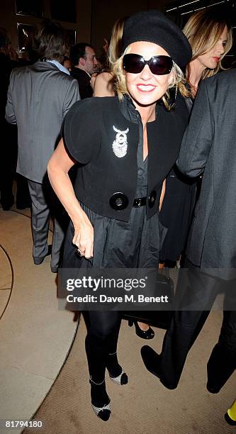 Amanda Eliasch attends the book launch party of Simon Sebag Montefiore's book 'Sashenka', at Asprey on July 1, 2008 in London, England.