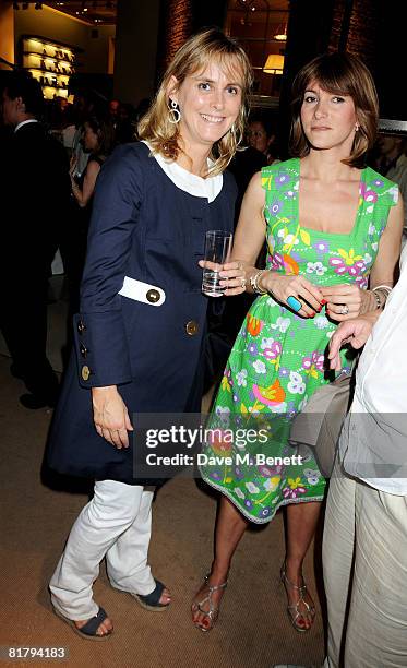 Sophie Montgomerie attends the book launch party of Simon Sebag Montefiore's book 'Sashenka', at Asprey on July 1, 2008 in London, England.