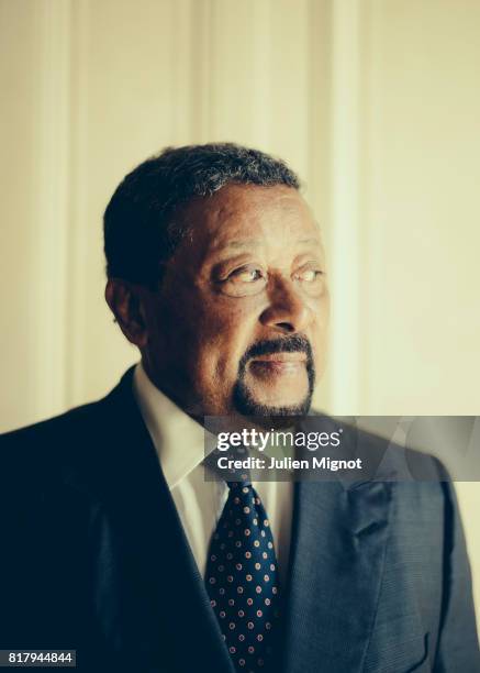 Diplomat and politician Jean Ping is photographed for Self Assignment on July 17, 2017 in Paris, France.