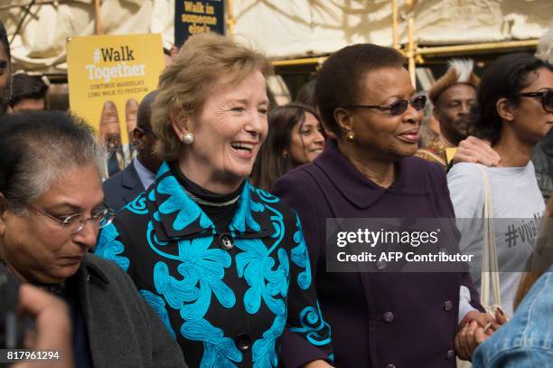 Pakistani human rights activist Asma Jahangir, former Irish President, Mary Robinson and former Minister of Education and Culture in Mozambique,...