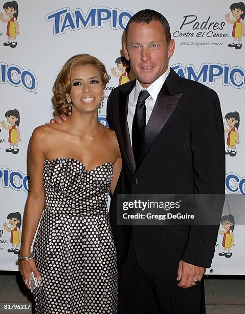 Eva Longoria and Lance Armstrong