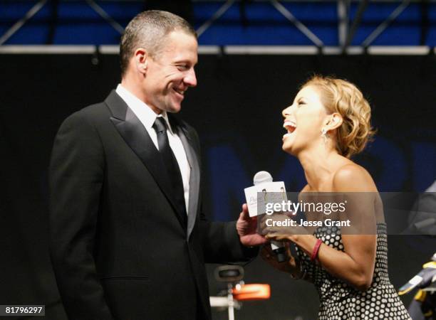 Lance Armstrong and Eva Longoria