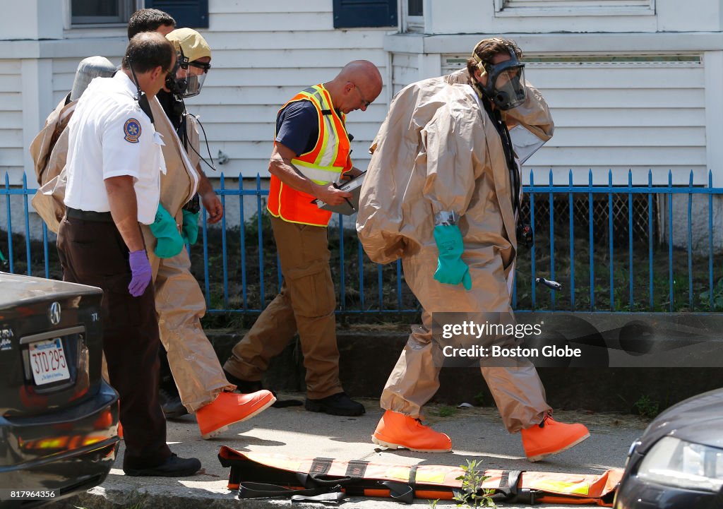 Hazmat Unit Responds To Scene Of Deadly Overdoses