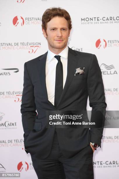 Nick Gehlfuss arrives at the Opening Ceremony of the 57th Monte Carlo TV Festival and World premier of Absentia Serie on June 16, 2017 in...