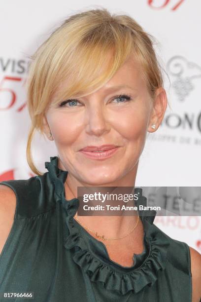 Kelli Giddish arrives at the Opening Ceremony of the 57th Monte Carlo TV Festival and World premier of Absentia Serie on June 16, 2017 in...