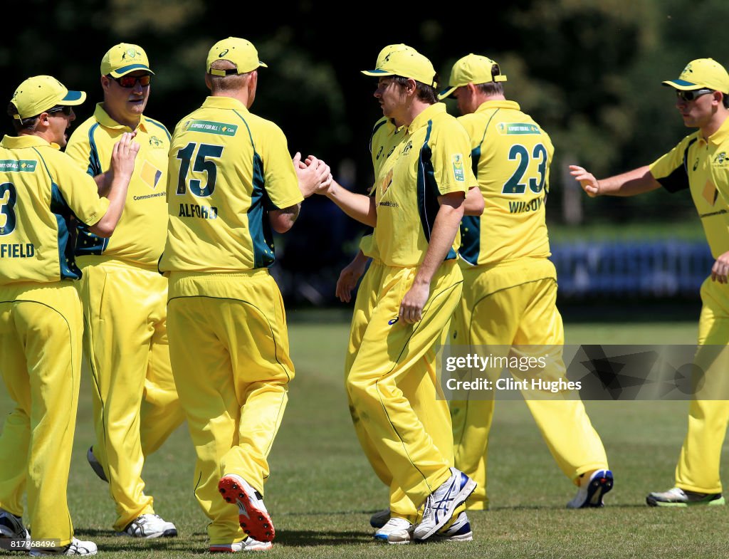 England v Australia - T20: INAS Tri-Series